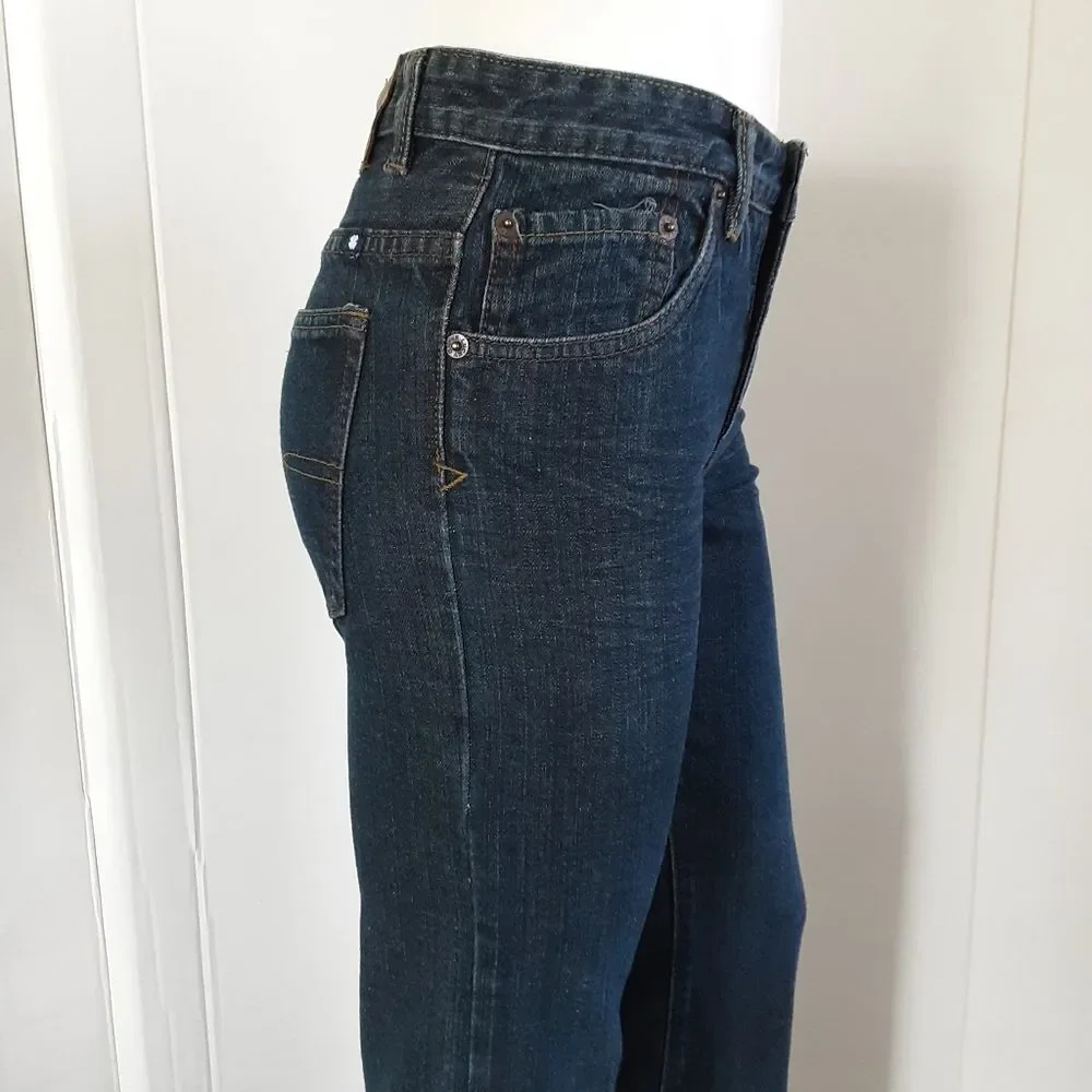 LUCKY BRAND Billy Straight Leg Dark Wash Junior Jeans Sz 16
